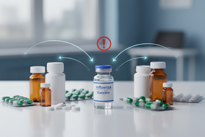 امپول واکسن آنفولانزا