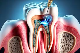 عصب کشی دندان با لیزر